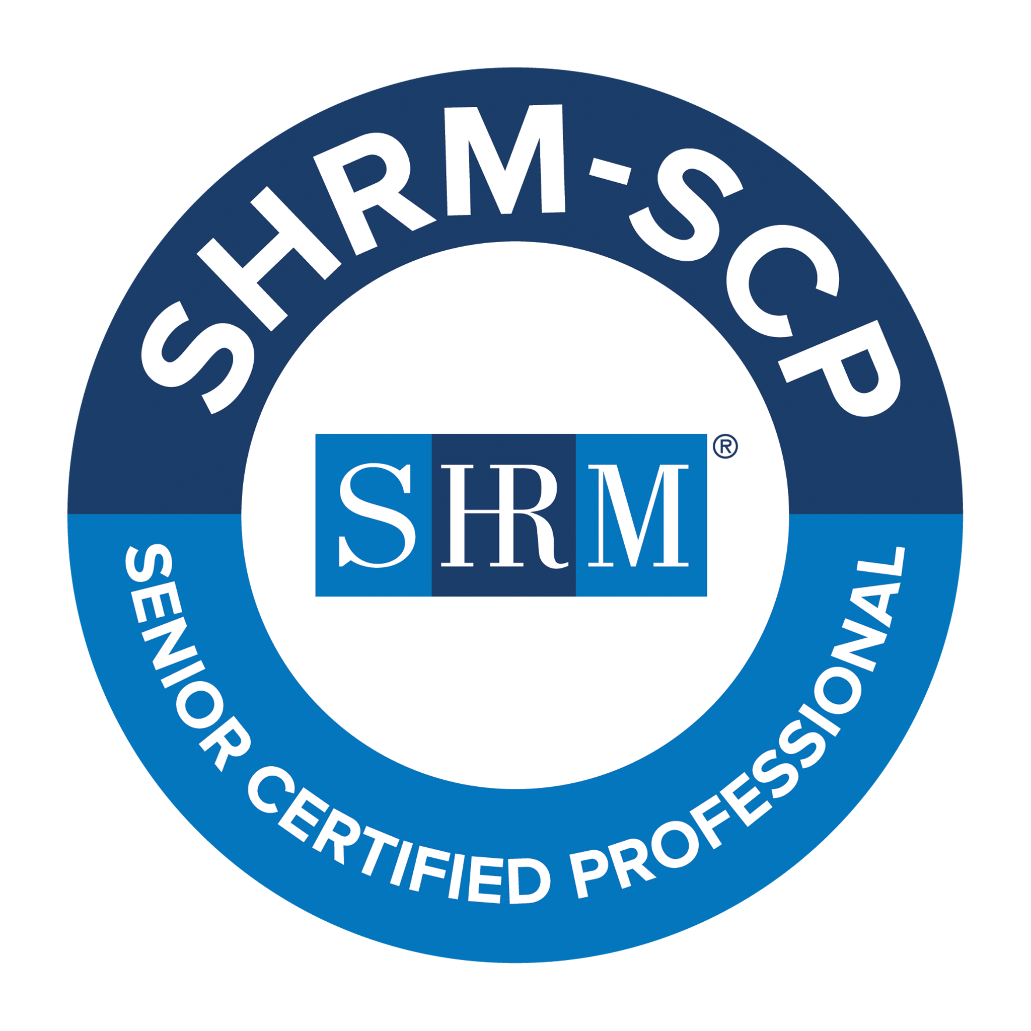 SHRM Senior Certified Professional (SHRM-SCP®) digital badge. Verify on Credly (opens in a new tab)
